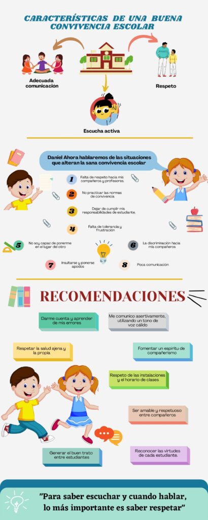 uNA SANA CONVIVENCIA ESCOLAR PREVIENE LA VIOLENCIA